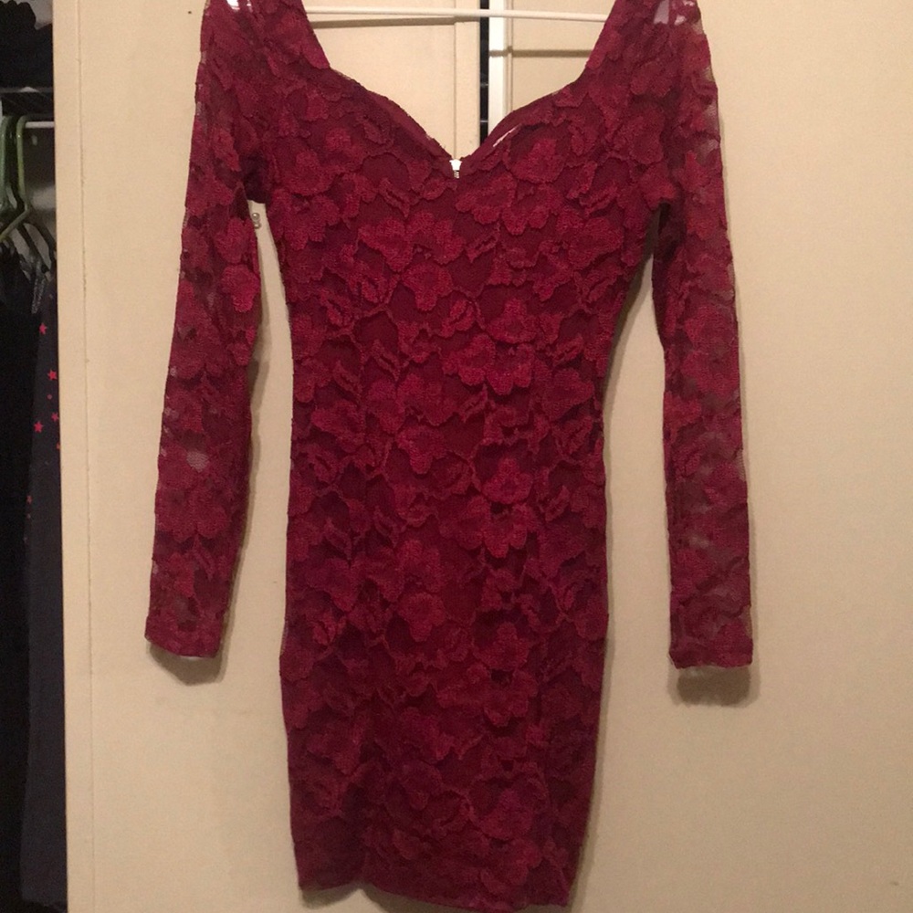 Charlotte Russe long sleeved dress